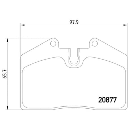 Pagid Brakes Disc Brake Pad, 355006351 355006351